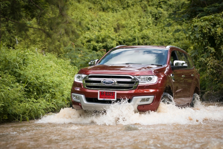 Ford Everest on location 030
